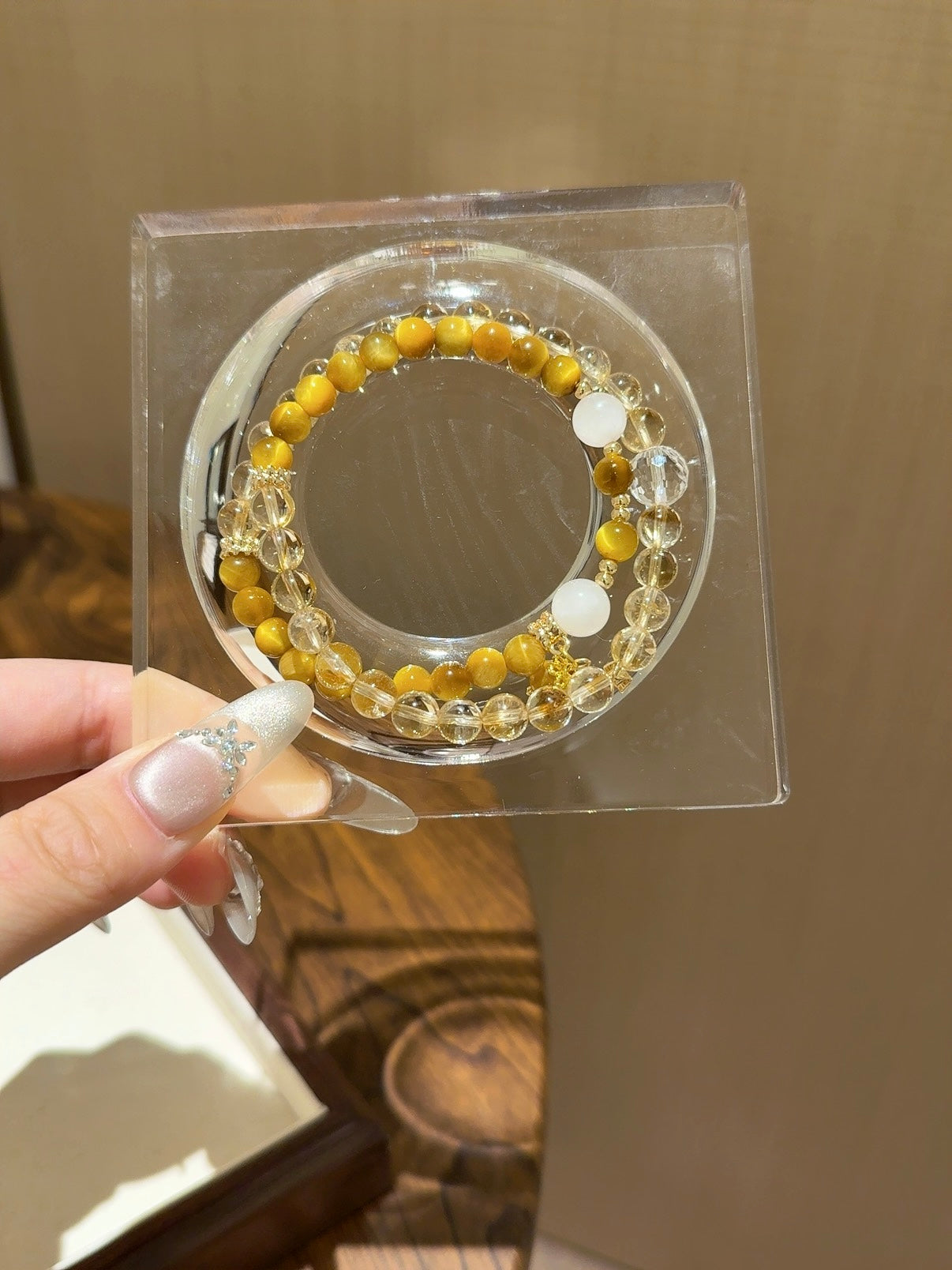 Huang Tajing double circle bracelet